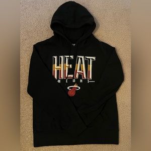 Used Mens Small NBA Miami Heat Hoodie